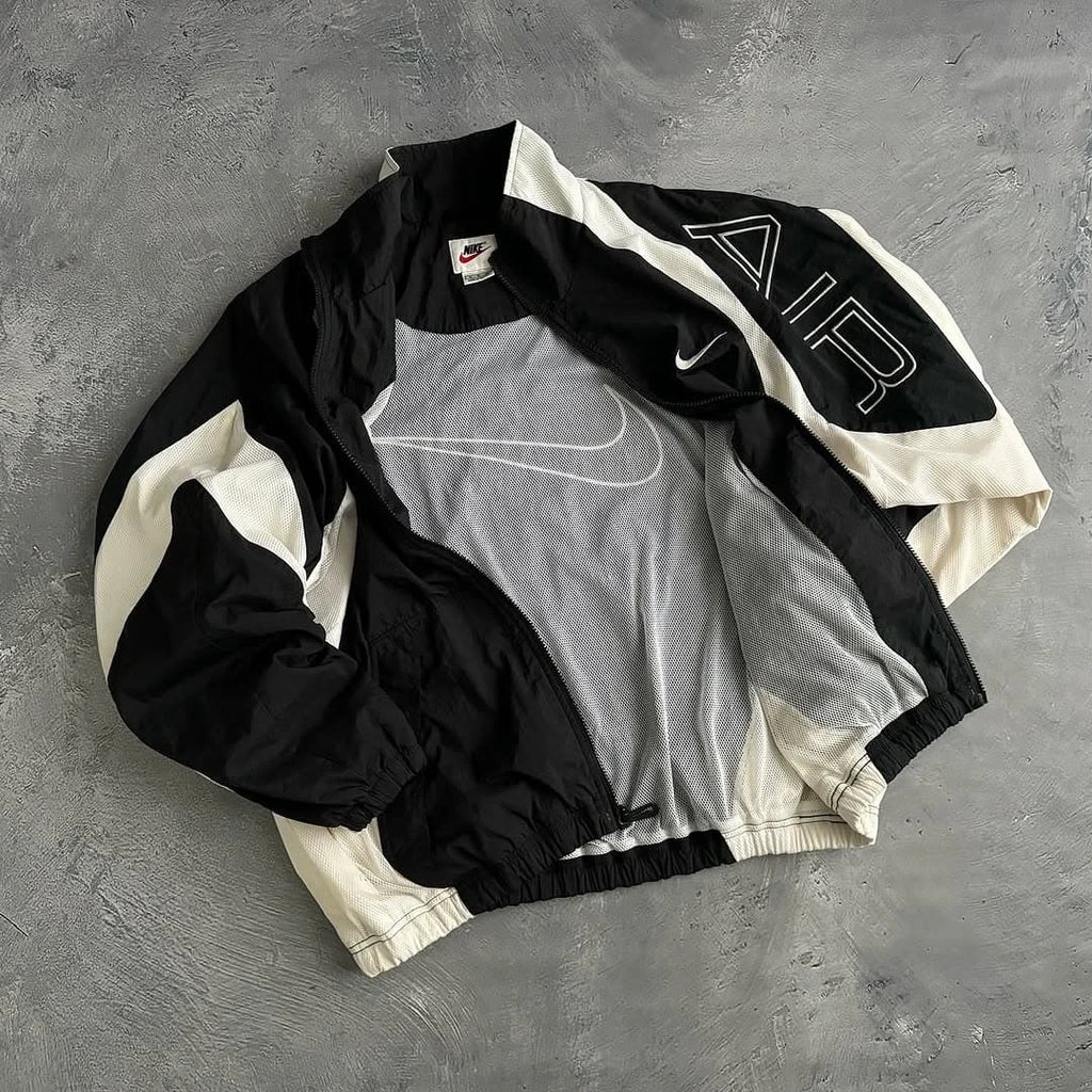 Nike Air Black & White Windbreaker Jacket
