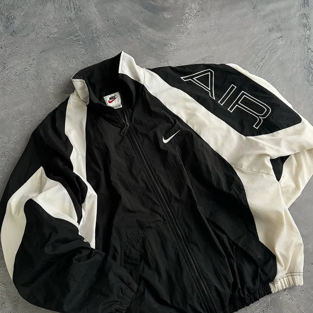 Nike Air Black & White Windbreaker Jacket