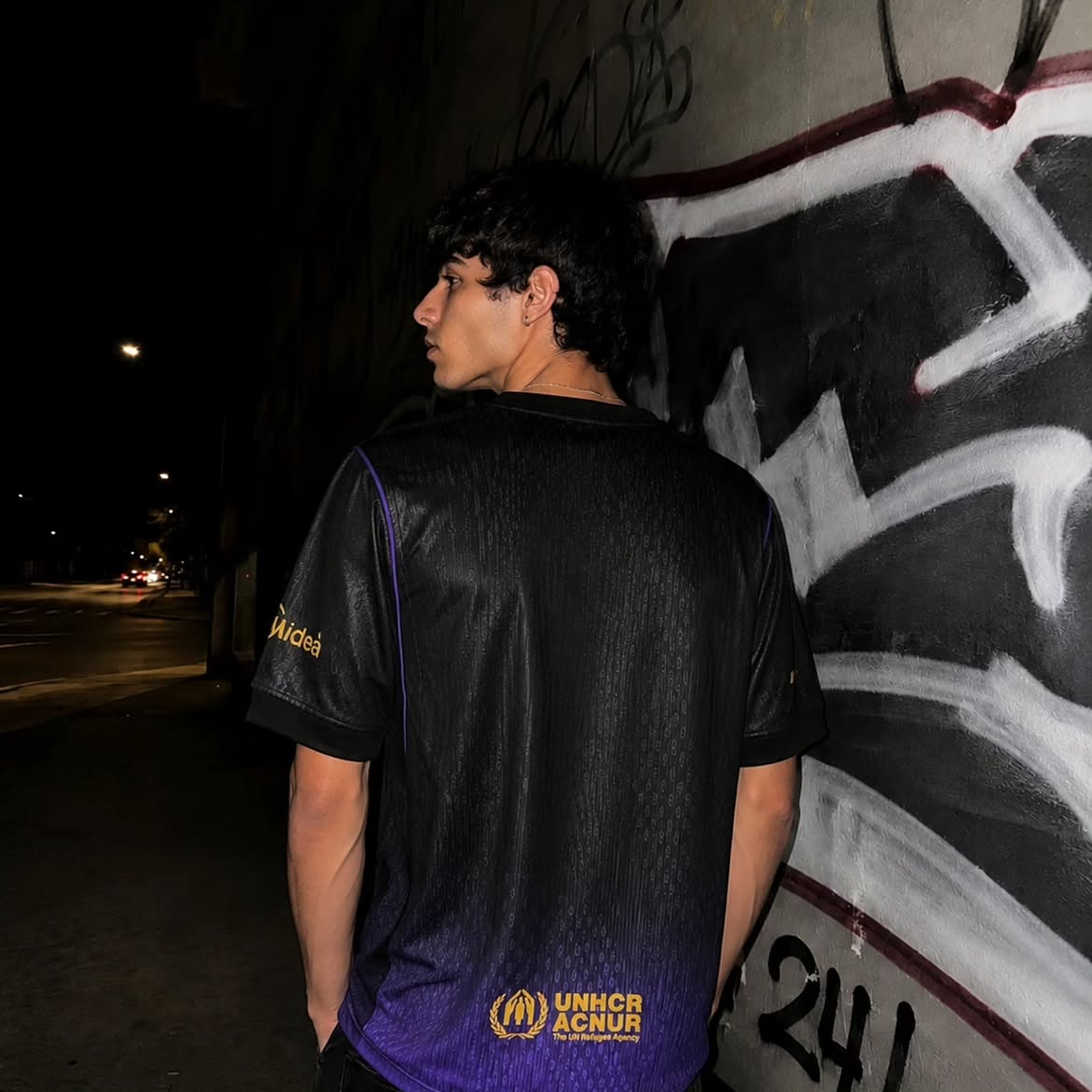 FC Barcelona Black & Purple Jersey – Bold. Modern. Iconic. ⚽🟣
