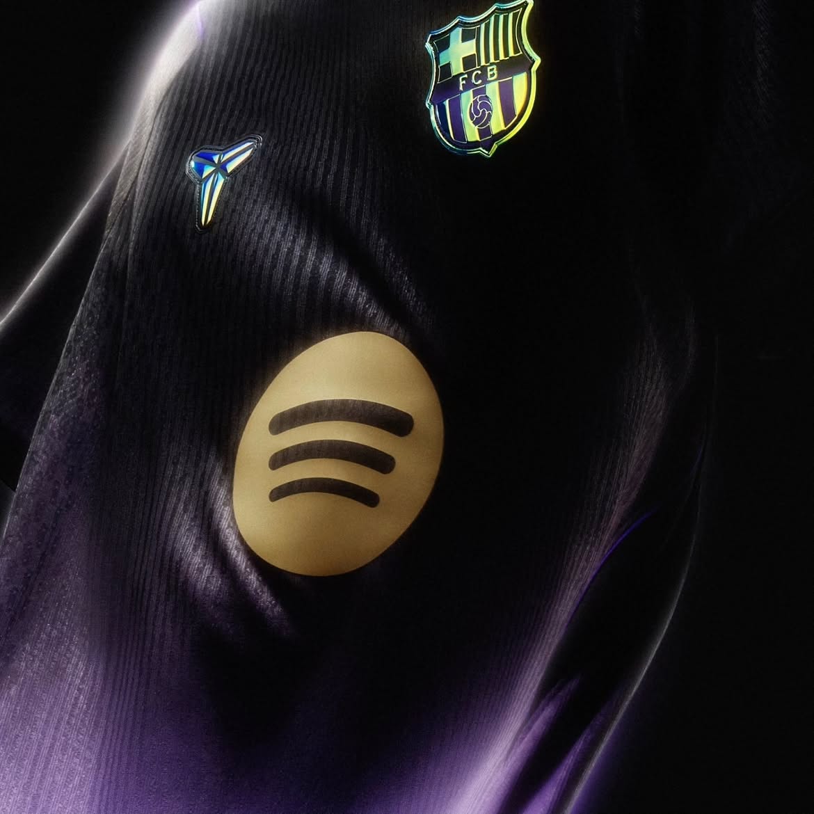 FC Barcelona Black & Purple Jersey – Bold. Modern. Iconic. ⚽🟣