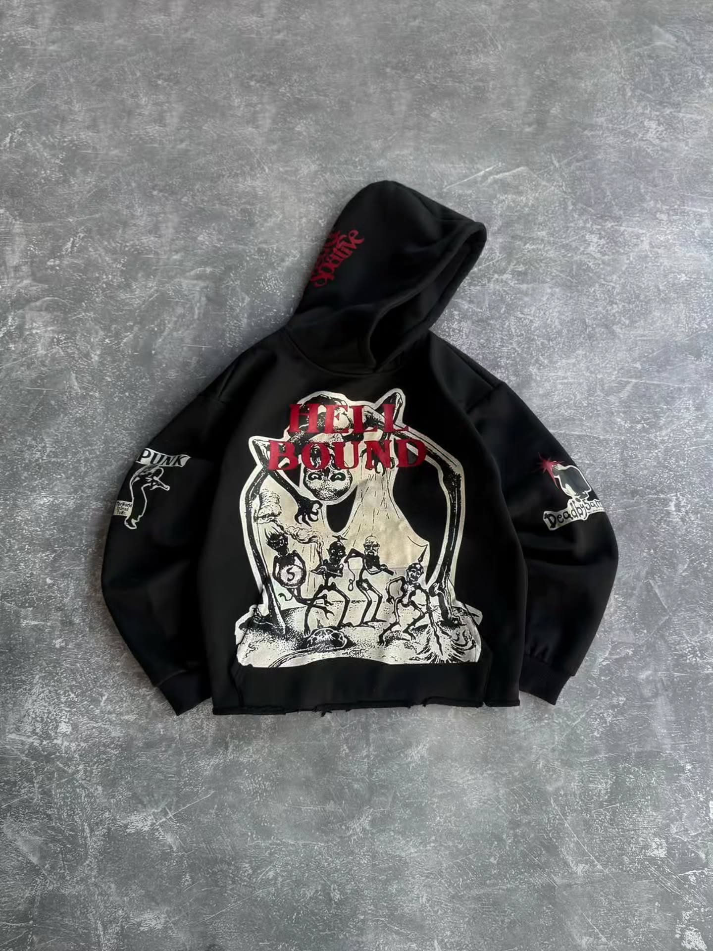 HELL BOUND Heavyweight Oversized Hoodie