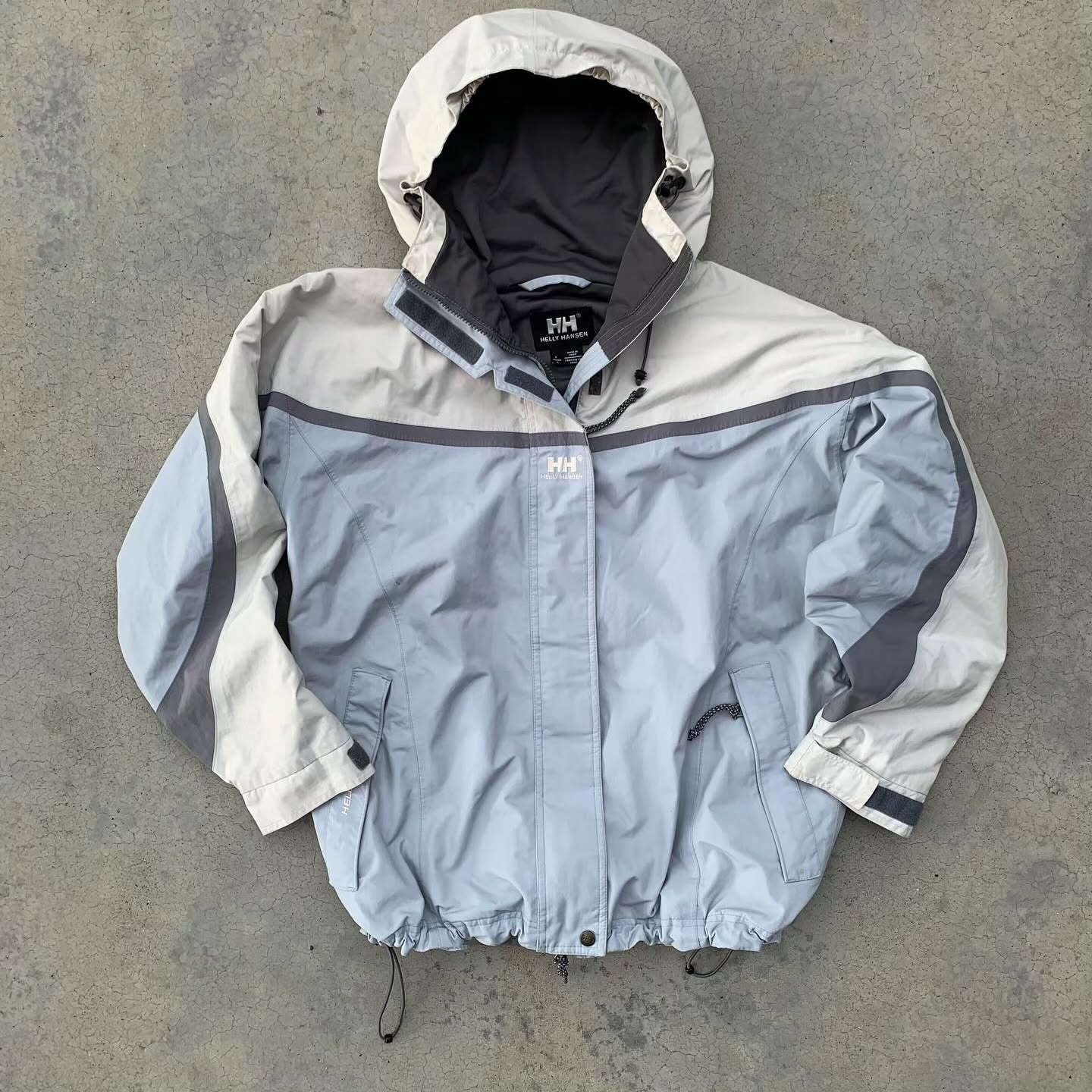 vintage Helly Hansen hooded technical jacket