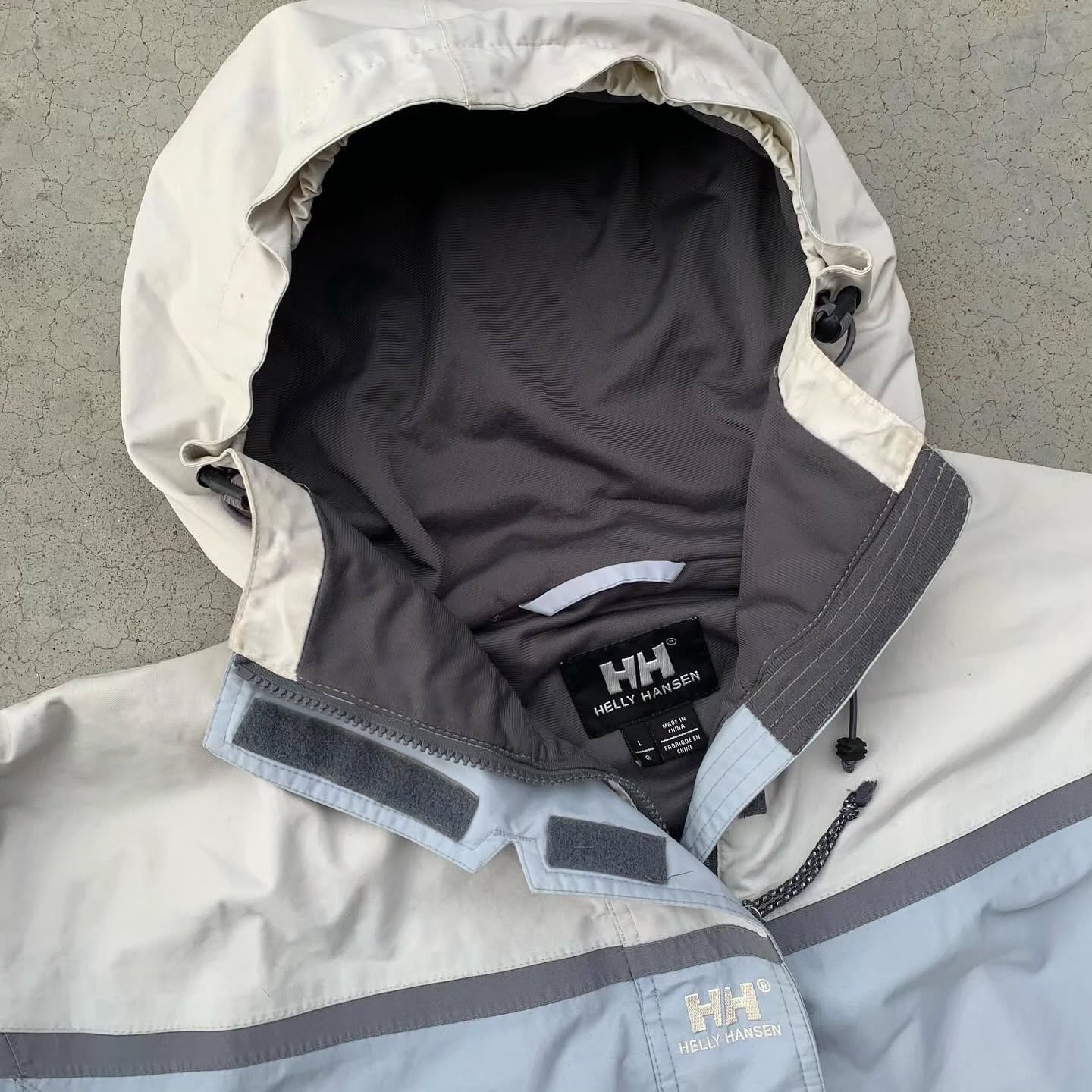 vintage Helly Hansen hooded technical jacket