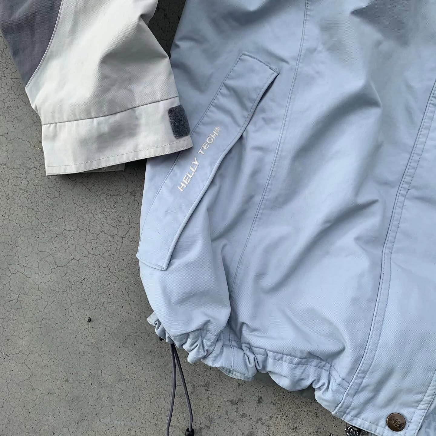 vintage Helly Hansen hooded technical jacket