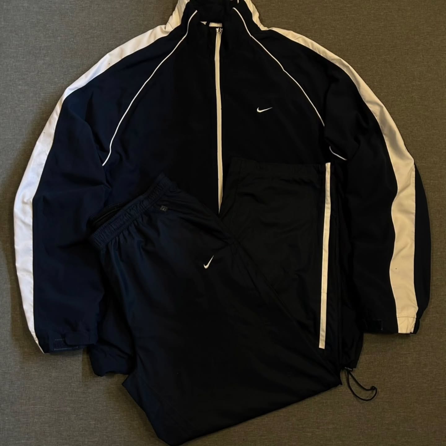 classic vintage Nike two-piece track set