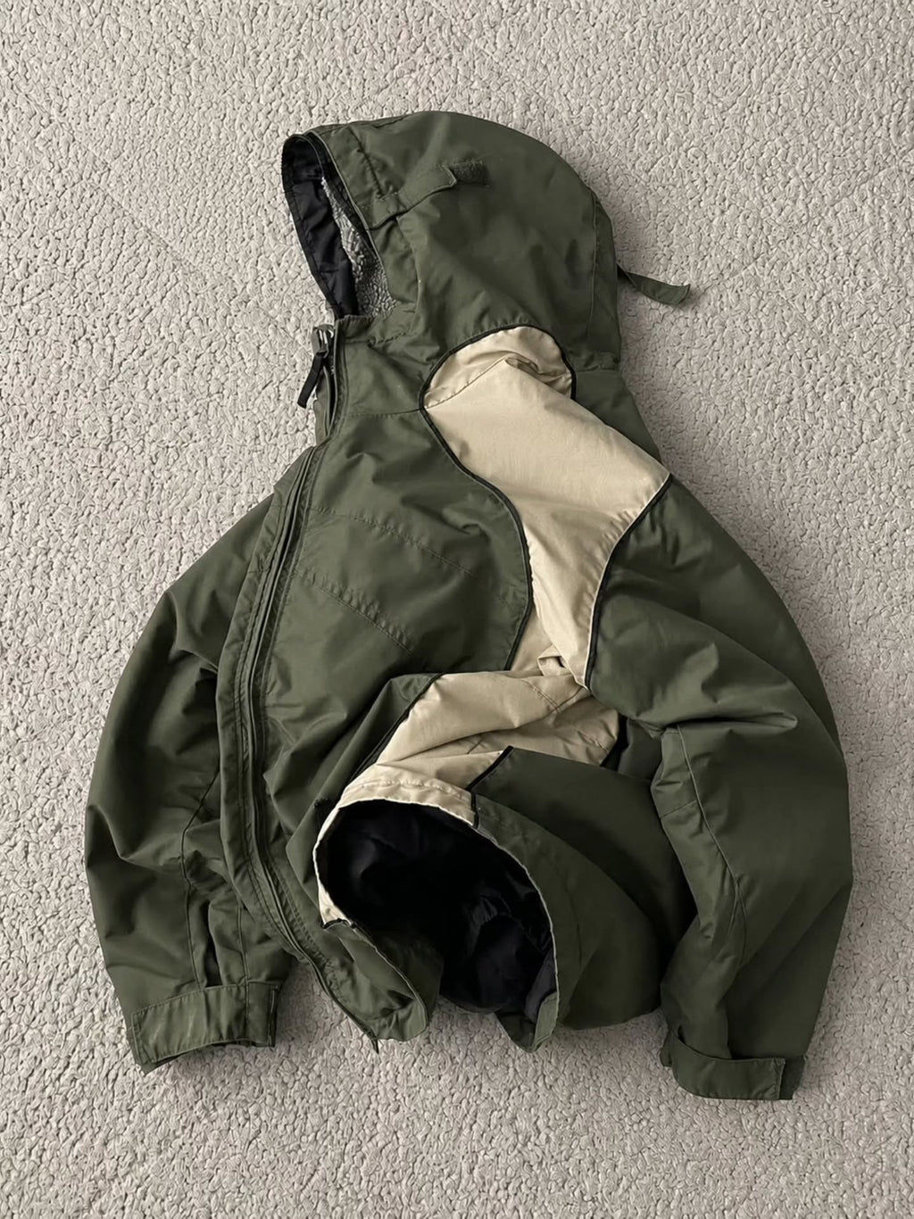 VINTAGE COLUMBIA CONVERT Fleece-Lined Outdoor Jacket