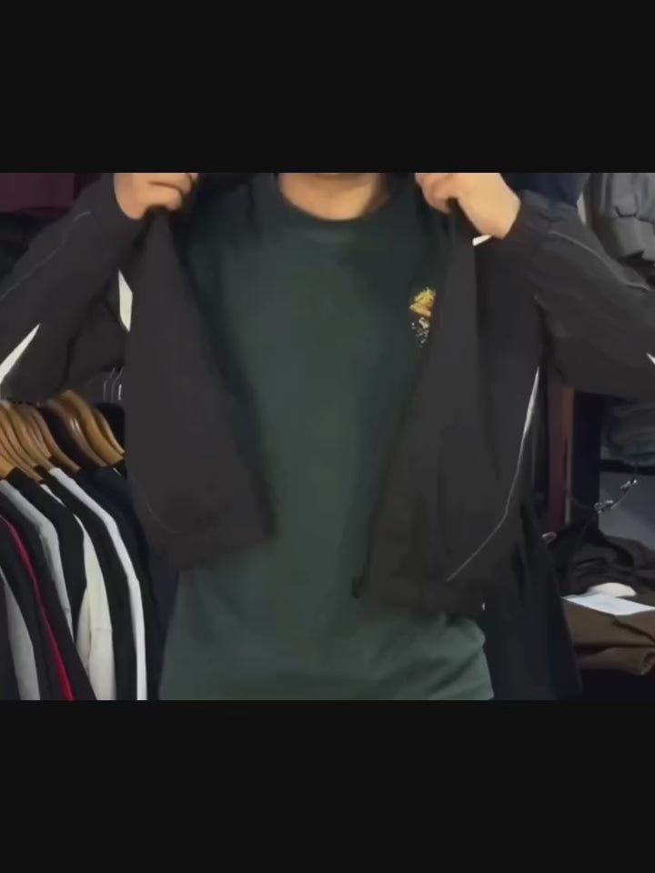 Black & White Performance Track Jacket